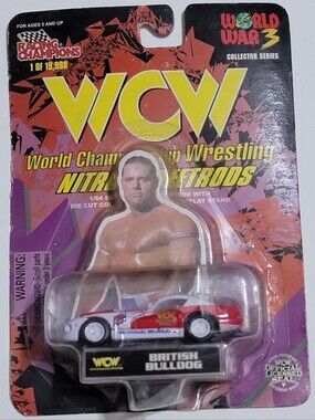 British Bulldog WCW Nitro-Street Rods Die Cast Car by Racing Champions 1998